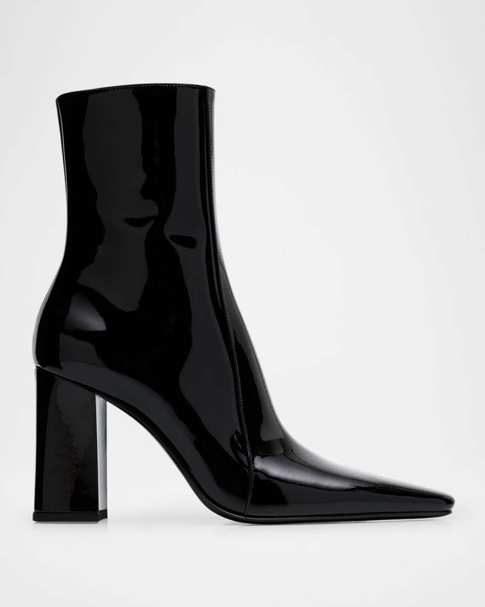 Rainer Patent Leather Booties